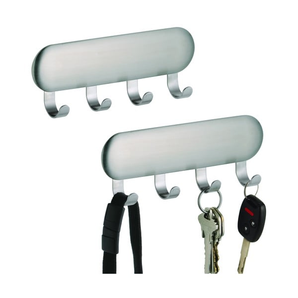 Cuier autoadeziv pentru chei iDesign Forma, 5,5 x 14 cm-image-3