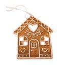 Ornament de Crăciun din ceramică 10 cm Gingerbread House – Dakls