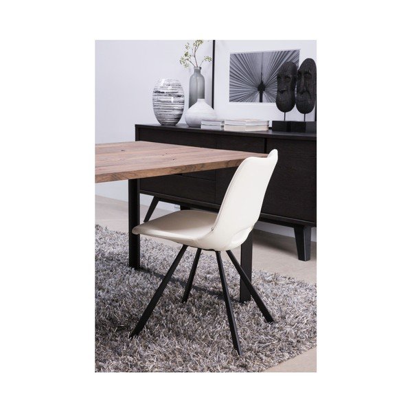 Scaun Canett Coronas, alb - negru-image-3