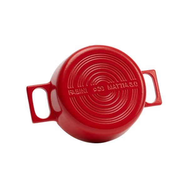 Cratiță cu capac din fontă 2 l adecvată pentru plita cu inducție Mattia 3.0 – FABINI-image-2