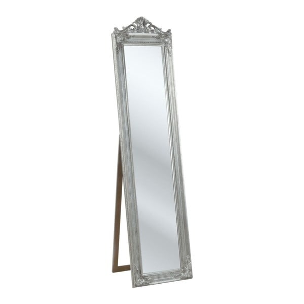 Oglindă cu suport Kare Design Baroque, argintiu