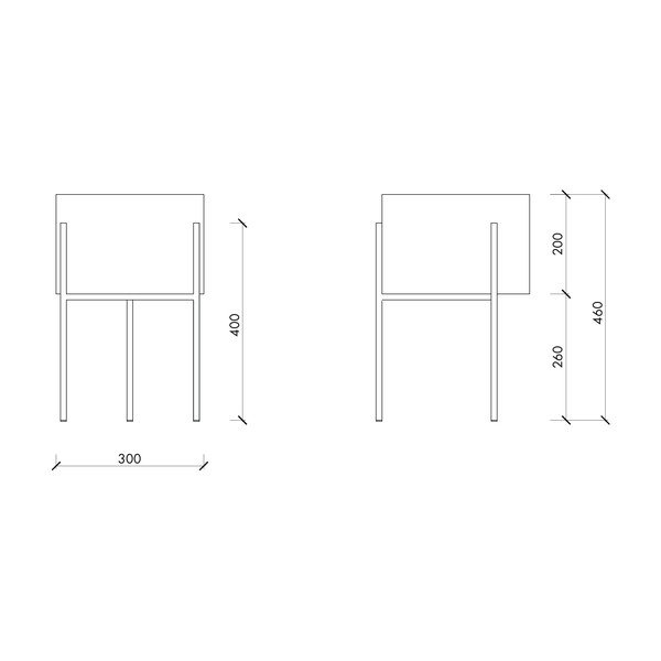 Ghiveci decorativ din metal ø 30 cm Maki – noo.ma-image-4