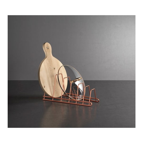 Suport pentru vase Metaltex, arămiu-image-1