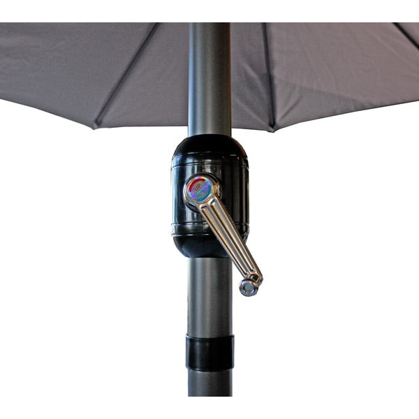 Umbrelă de soare maro deschis 265x460 cm – Garden Pleasure-image-3