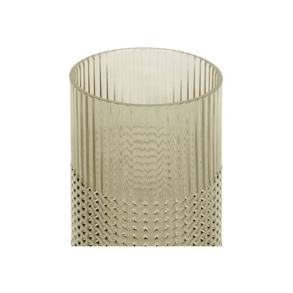 Vază din sticlă PT LIVING Attract, înălțime 20 cm, verde-image-4