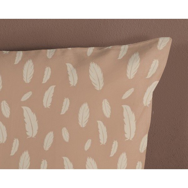 Lenjerie de pat pentru copii maro-bej din bumbac pentru pat de o persoană 140x200 cm Hay – Good Morning-image-3