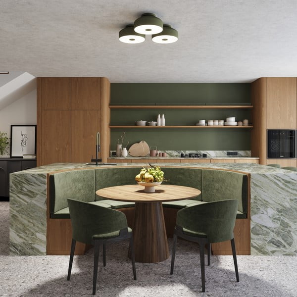 Plafonieră verde Blacko – Sollux-image-2