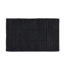 Covoraș din bumbac pentru baie Zone Tiles, 50 x 80 cm, negru