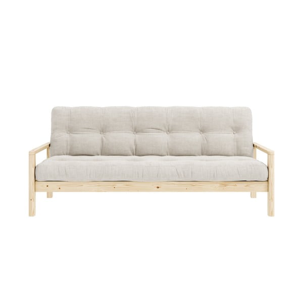 Canapea albă extensibilă 205 cm Knob – Karup Design