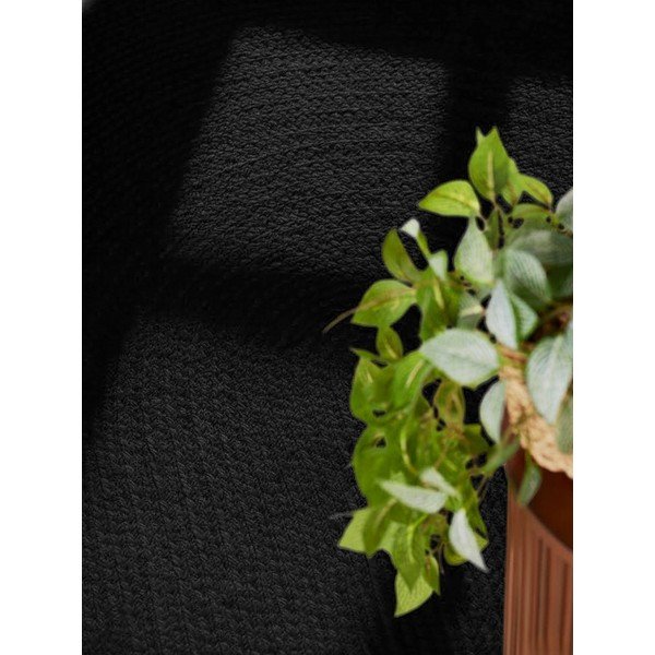 Covor negru reversibil/țesut manual din iută 160x230 cm Braided – Hanse Home-image-3