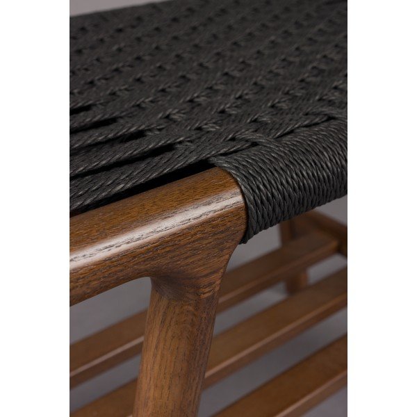 Bancă în culoare naturală închisă din lemn masiv Kintaro – Dutchbone-image-3