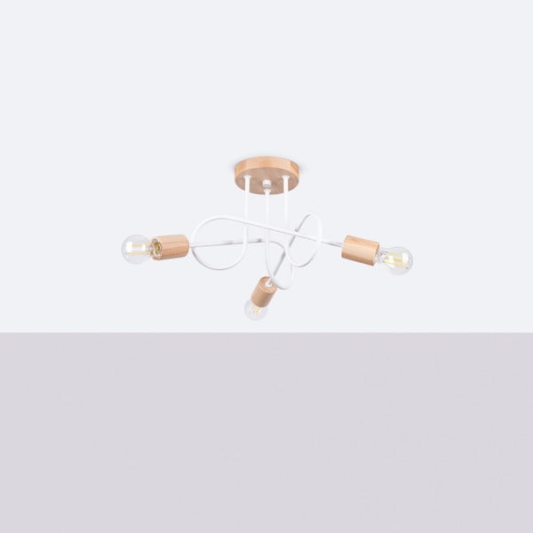 Plafonieră în culoare naturală 14x56 cm Tumber – Sollux-image-3