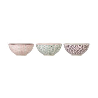 Set de 3 boluri din gresie ceramică Bloomingville Maya, ø 16,5 cm
