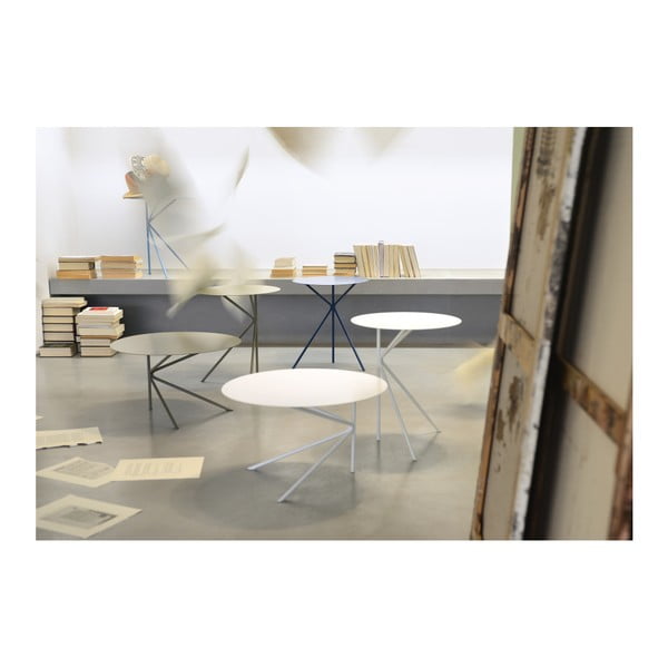 Măsuță auxiliară MEME Design Twin, alb-image-1