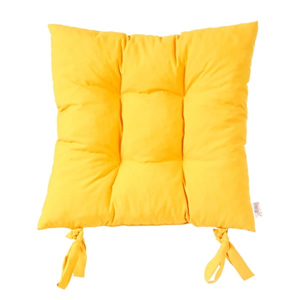  Pernă pentru scaun Apolena Plane, 43 x 43 cm, galben