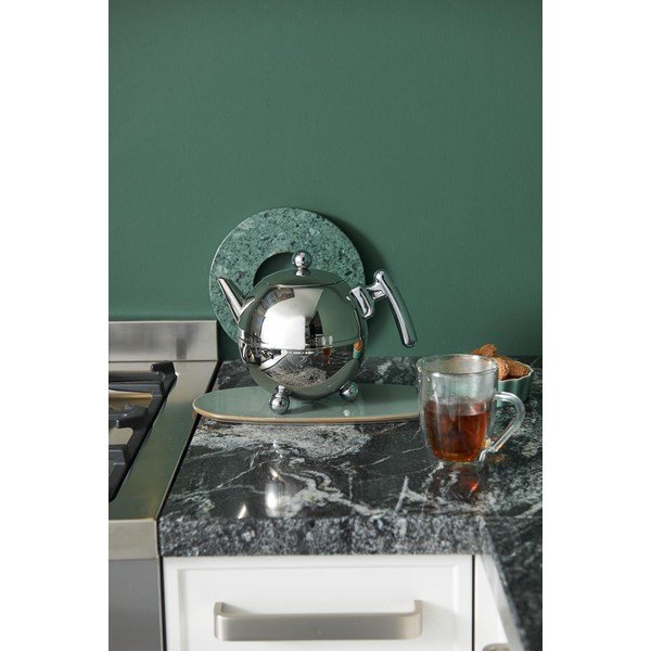 Ceainic argintiu din oțel inoxidabil 1,5 l Bella Ronde – Bredemeijer-image-2