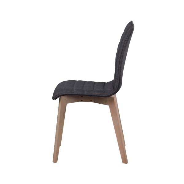 Scaun de dining cu picioare gri deschis Rowico Grace, gri închis-image-3