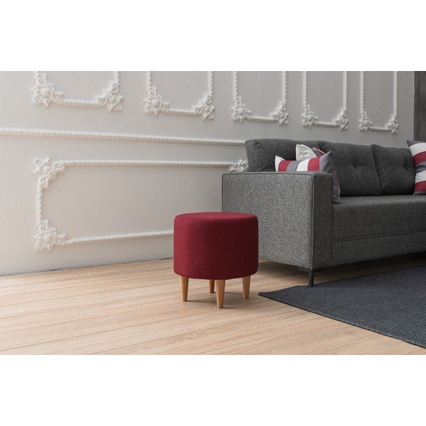 Taburet cărămiziu Liza – Balcab Home-image-4