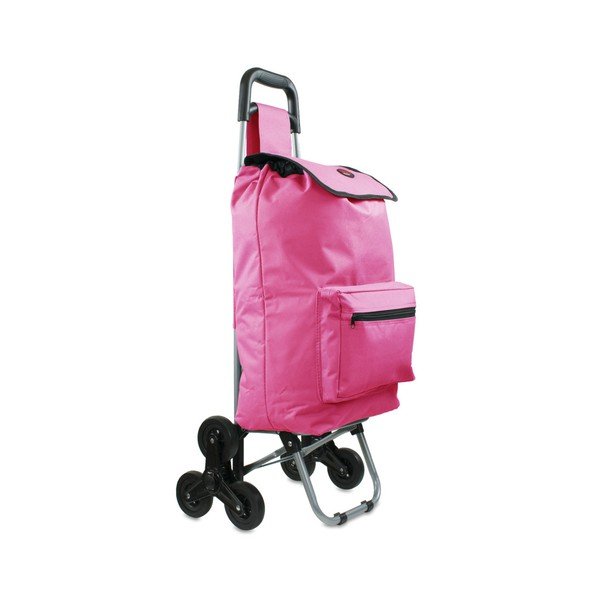 Geantă cărucior cumpărături Hero Atlas, 30 l, roz-image-3