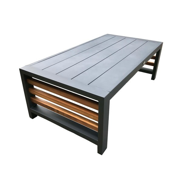 Set mobilier de grădină gri din aluminiu pentru 5 persoane Colmar – Rojaplast-image-4