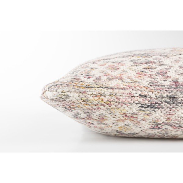 Pernă decorativă White Label Liv Plum, 30 x 50 cm, alb-image-1