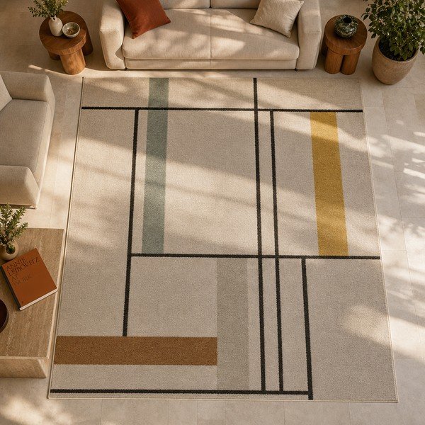 Covor Universal Domus, 80 x 150 cm, bej-image-4