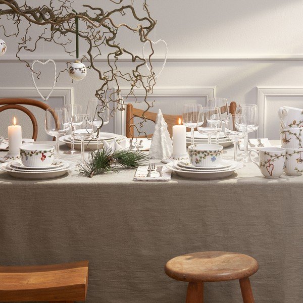 Șervețele 4 buc. din material textil Hammershøi – Kähler Design-image-3