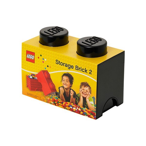 Cutie depozitare LEGO®, negru-image-2