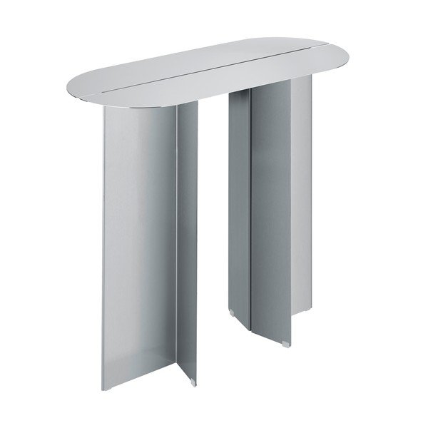 Masă consolă argintiu-mat din oțel inoxidabil 35x80 cm Oru – Blomus-image-4
