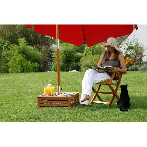 Cadru suport din lemn de salcâm pentru umbrele de soare Taylor - Garden Pleasure-image-1