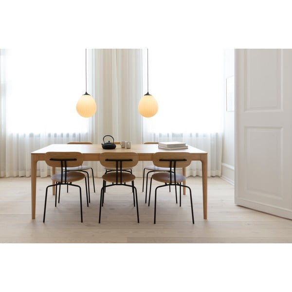 Abajur negru-alb ø 27 cm Around the World Medium – UMAGE-image-3