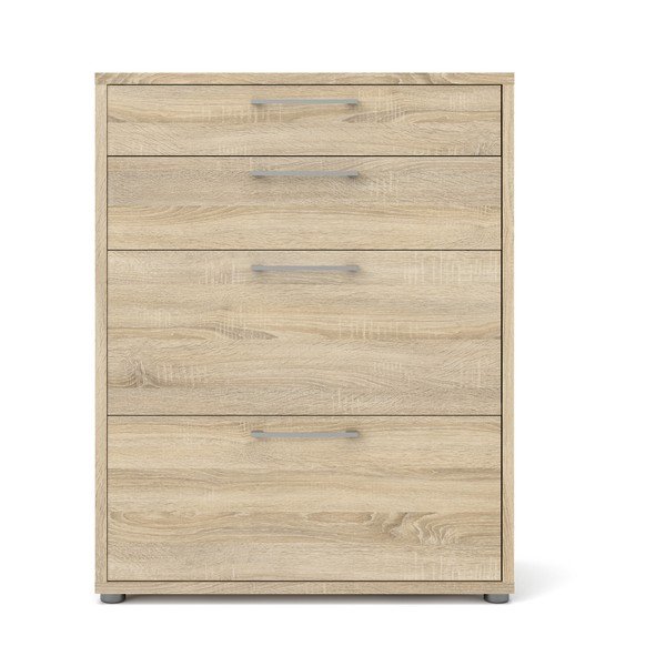 Bibliotecă modulară  cu aspect de lemn de stejar 89x113 cm Prima – Tvilum-image-3