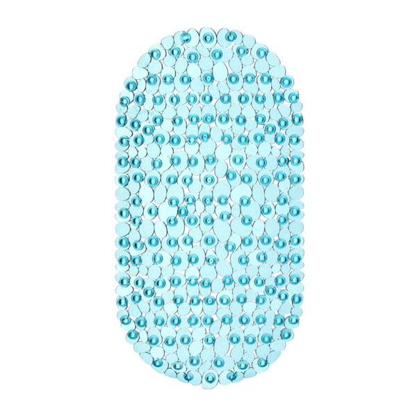 Covoraș pentru baie Premier Housewares Pebble, lungime 69 cm, albastru