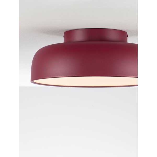 Plafonieră burgundy LED cu intensitate reglabilă din aluminiu Noelia – Nova Luce-image-1