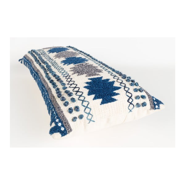 Pernă cu umplutură Zuiver Sala, 65 x 30 cm, albastru-image-2