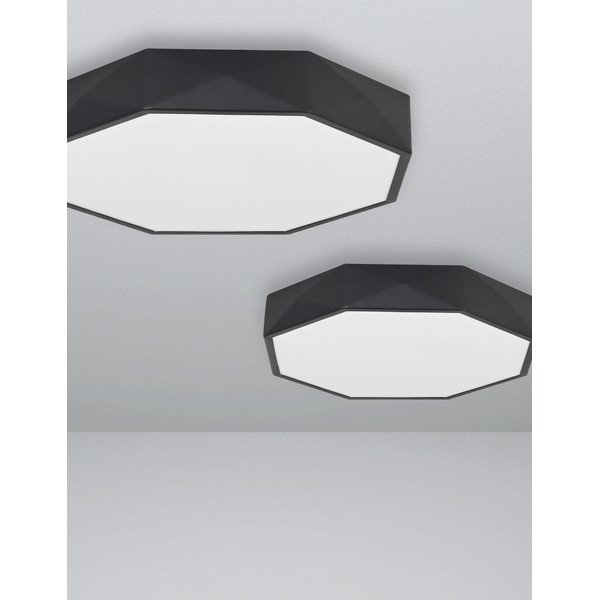 Plafonieră negru-mat LED din aluminiu Eben – Nova Luce-image-1