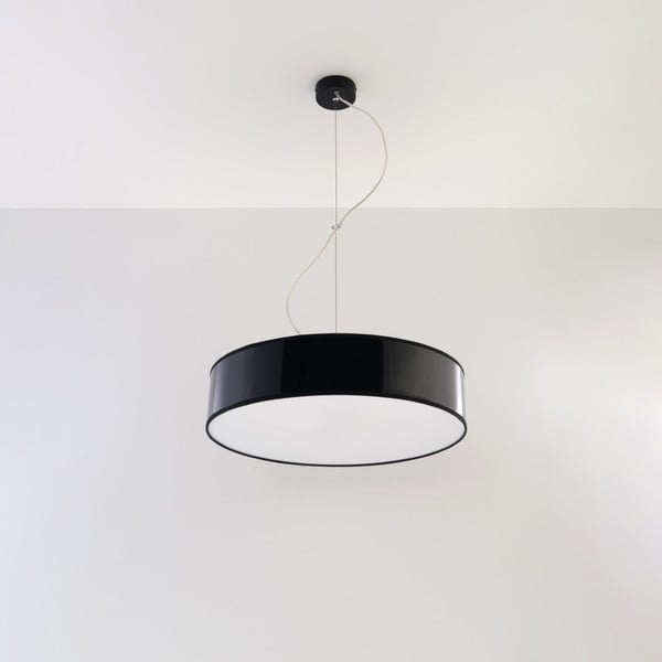 Lustră neagră ø 45 cm Atis – Nice Lamps
