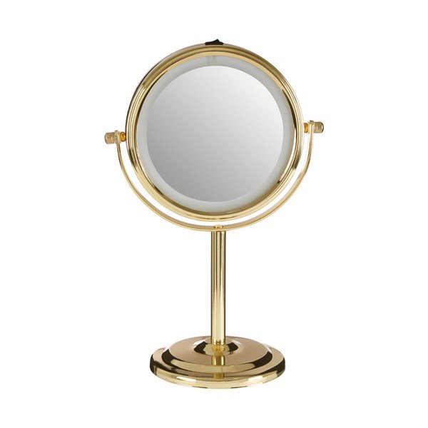 Oglindă cosmetică (mărire 2x) cu led/de mărire ø 15 cm Cassini – Premier Housewares-image-4