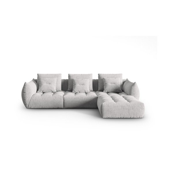 Colțar gri deschis (cu colț variabil) Bloom – Micadoni Home