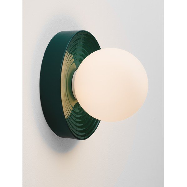 Aplică de perete petrol din ceramică Orbique – Nova Luce-image-1
