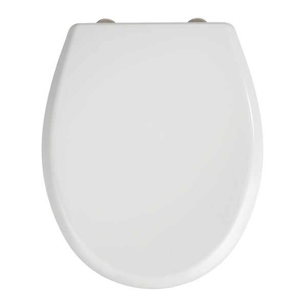 Capac WC cu închidere lentă Wenko Gubbio, 44,5 x 37 cm, alb