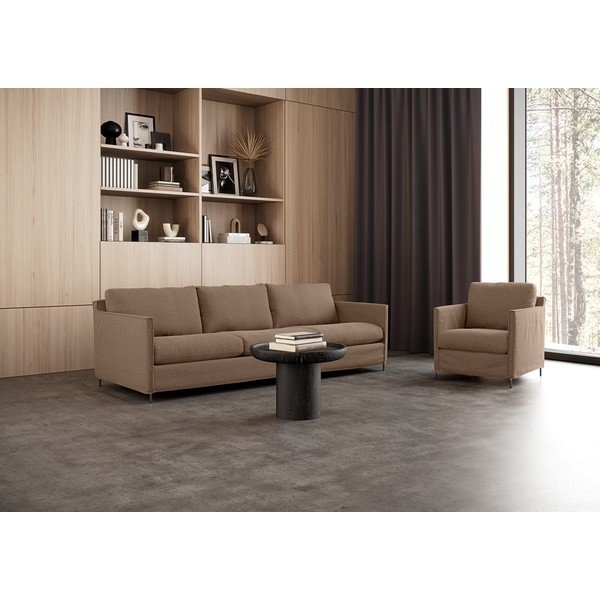 Canapea maro 248 cm Petito – Furninova -image-1