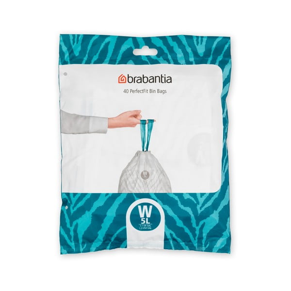 Saci de gunoi 40 buc. 5 l PerfectFit W – Brabantia