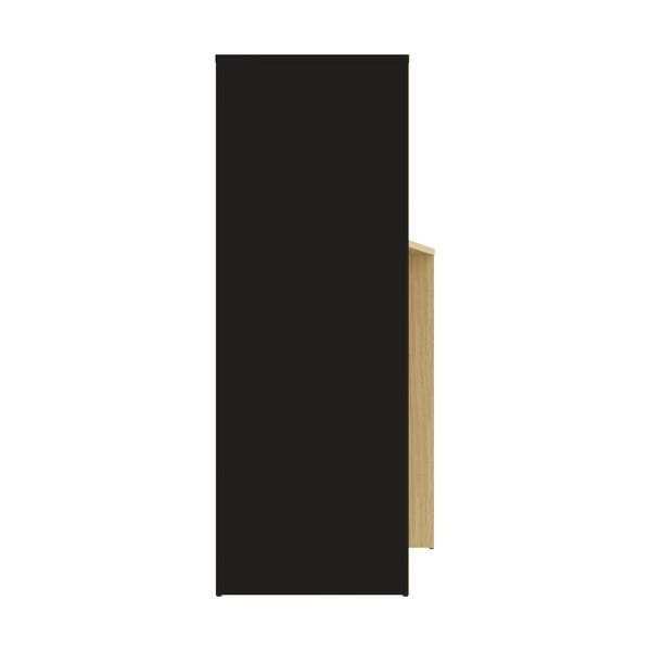 Birou cu blat cu aspect de lemn de stejar 130x50 cm Mitch TemaHome-image-3