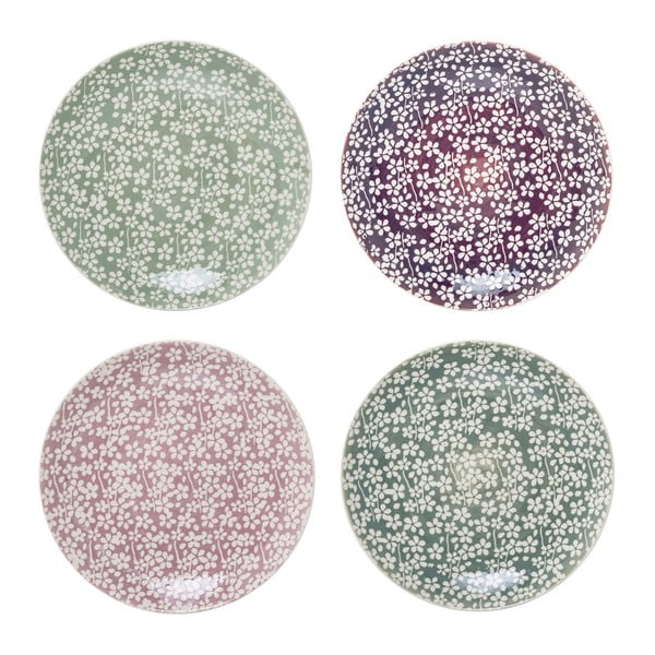 Set 4 farfurii din ceramică Bloomingville Seeke, ⌀ 20 cm