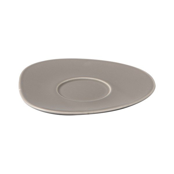 Farfurioară din porțelan Villeroy & Boch Like Organic, 17,5 cm, gri-image-1