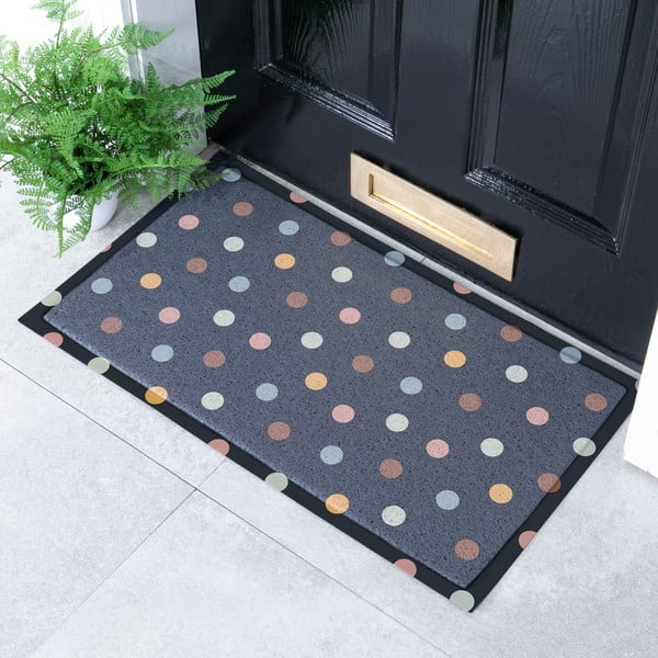 Covoraș de intrare 40x70 cm Polka Dots – Artsy Doormats-image-1