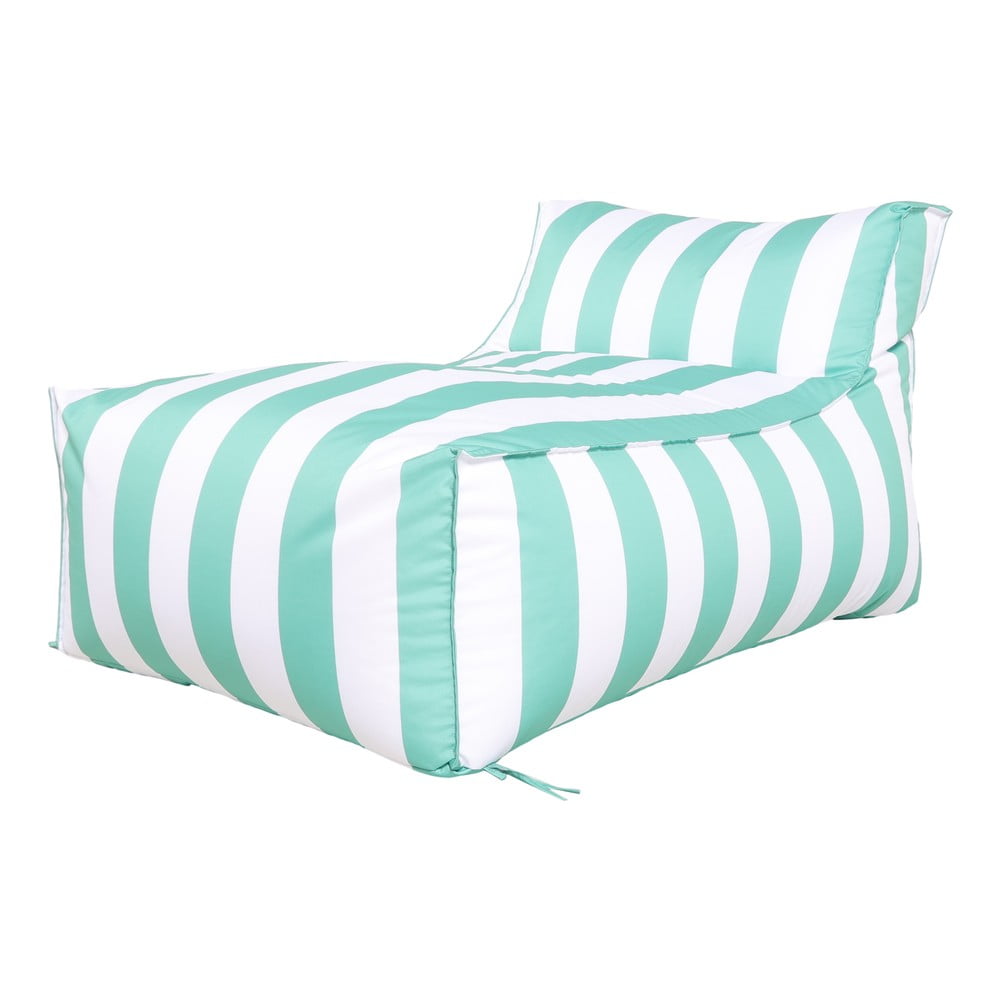 Beanbag pentru grădină alb-verde – Bonami Essentials