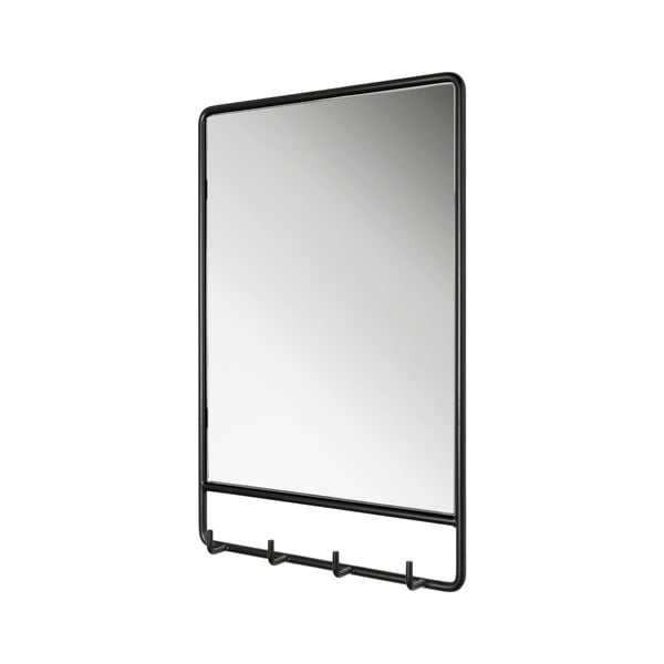 Oglindă de perete cu cuier 40x60 cm Clint – Spinder Design
