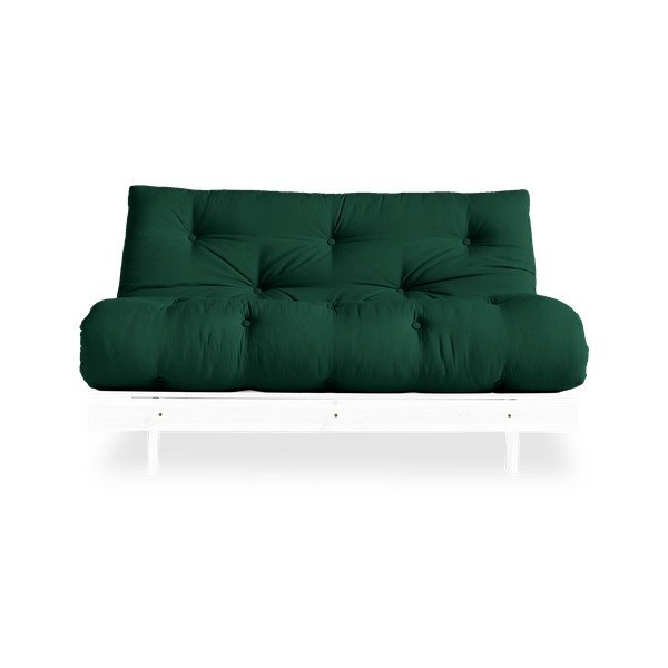 Canapea variabilă Karup Design Roots White/Forest Green-image-3